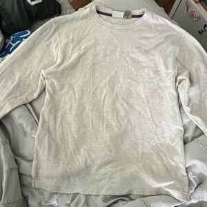 L.L. Bean Women's Crew Neck Sweater - White